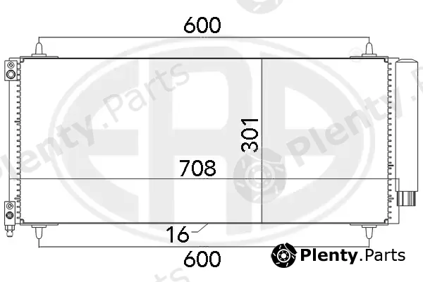 Wilmink Group WG2016745 — Condenser, air conditioning