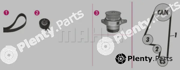 Wilmink Group WG2182171 — Water Pump & Timing Belt Kit