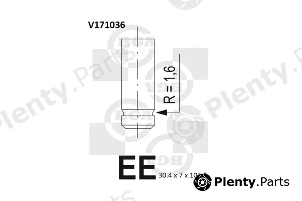 Wilmink Group WG1491433 — Intake Valve