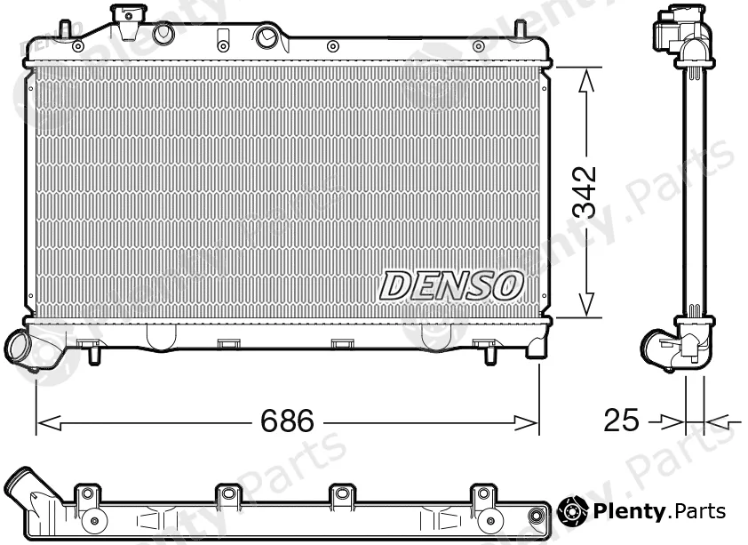 Wilmink Group WG2270657 — Radiator, engine cooling