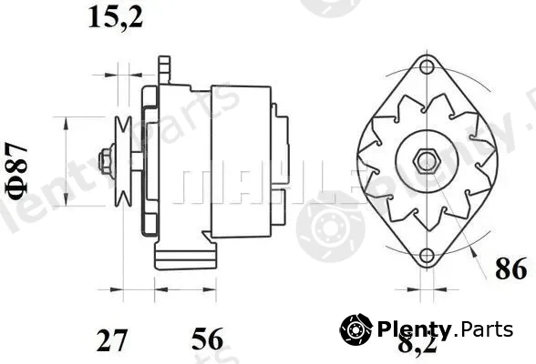 Wilmink Group WG2043553 — Alternator