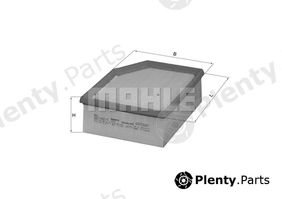 Wilmink Group WG1216799 — Air Filter