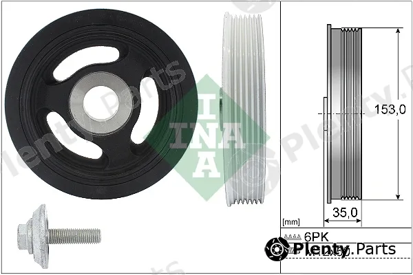 Wilmink Group WG1966389 — Belt Pulley Set, crankshaft