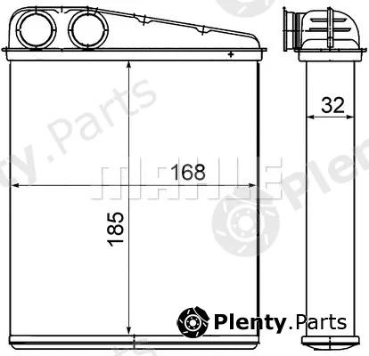 Wilmink Group WG2180198 — Heat Exchanger, interior heating