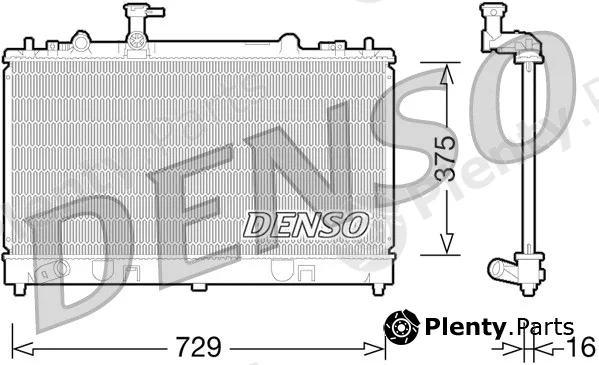 Wilmink Group WG1919663 — Radiator, engine cooling
