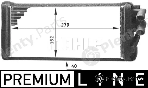 Wilmink Group WG2180222 — Heat Exchanger, interior heating
