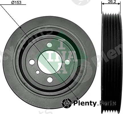 Wilmink Group WG1254408 — Belt Pulley, crankshaft