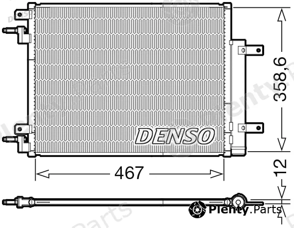 Wilmink Group WG2270536 — Condenser, air conditioning