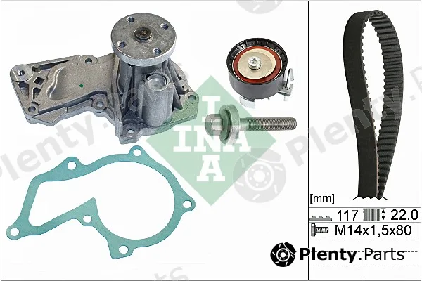 Wilmink Group WG1710056 — Water Pump & Timing Belt Kit