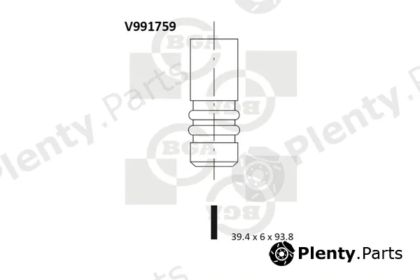 Wilmink Group WG1491591 — Intake Valve