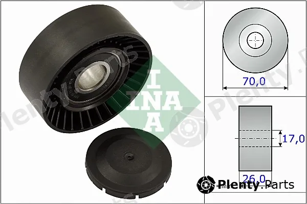 Wilmink Group WG1252666 — Tensioner Pulley, V-ribbed belt