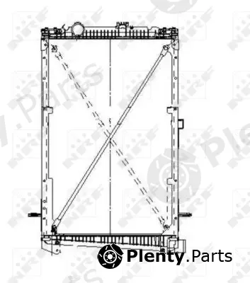 Wilmink Group WG1721736 — Radiator, engine cooling