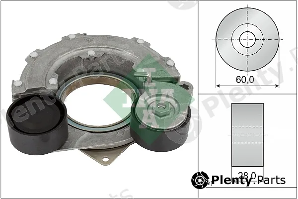 Wilmink Group WG2216110 — Belt Tensioner, V-ribbed belt