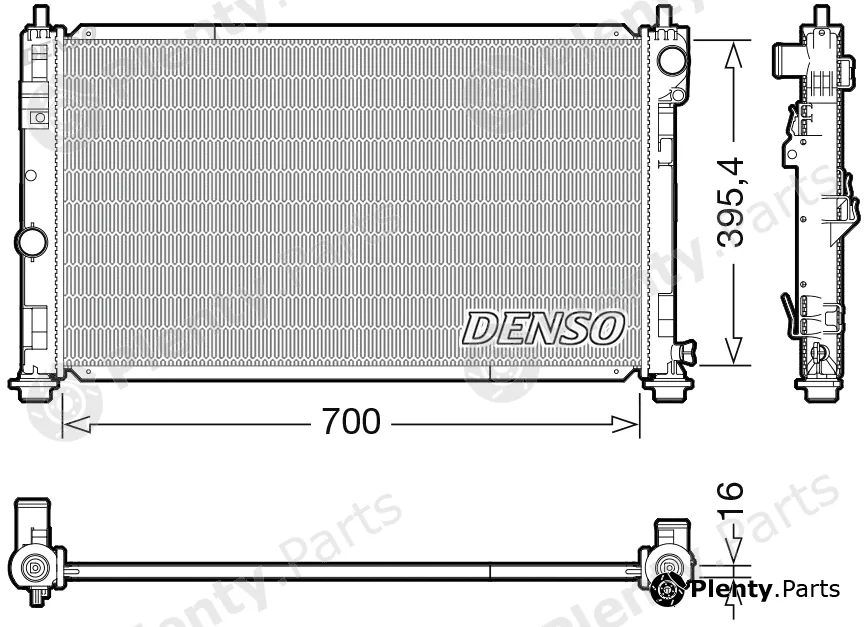Wilmink Group WG2270637 — Radiator, engine cooling