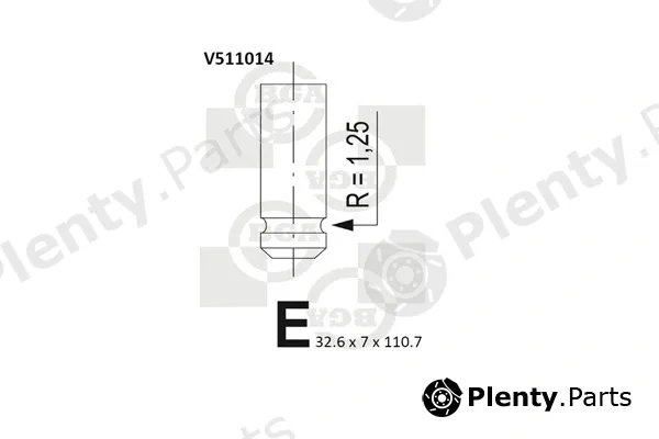 Wilmink Group WG1491463 — Exhaust Valve