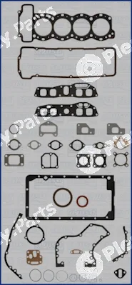 Wilmink Group WG1164259 — Full Gasket Kit, engine