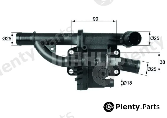 Wilmink Group WG1217531 — Thermostat, coolant