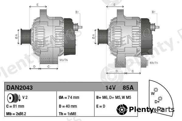 Wilmink Group WG2072055 — Alternator