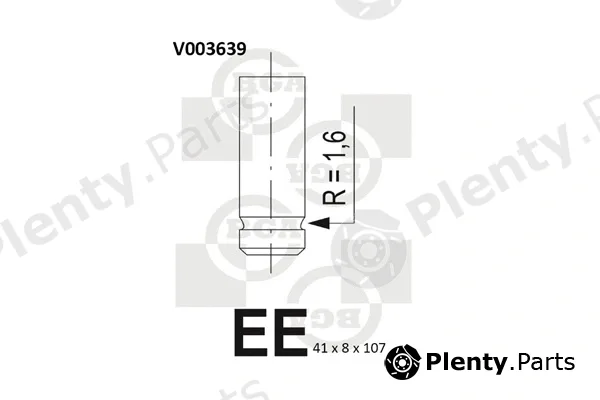 Wilmink Group WG1490980 — Intake Valve