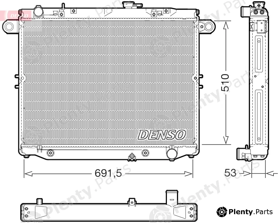 Wilmink Group WG2339278 — Radiator, engine cooling