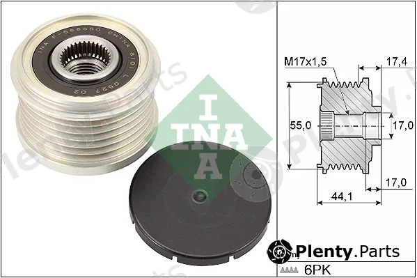 Wilmink Group WG1990615 — Alternator Freewheel Clutch