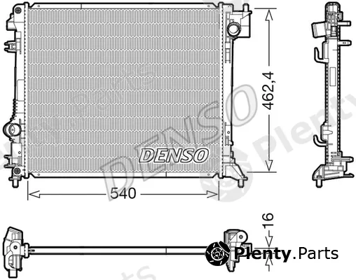 Wilmink Group WG2170206 — Radiator, engine cooling