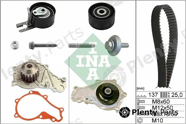 Wilmink Group WG1251692 — Water Pump & Timing Belt Kit