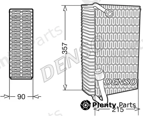 Wilmink Group WG1918258 — Evaporator, air conditioning