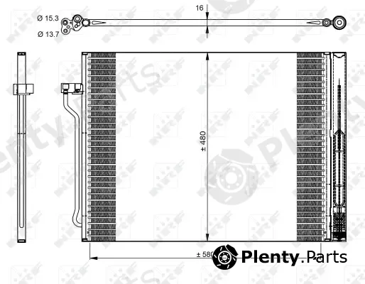 Wilmink Group WG2160585 — Condenser, air conditioning