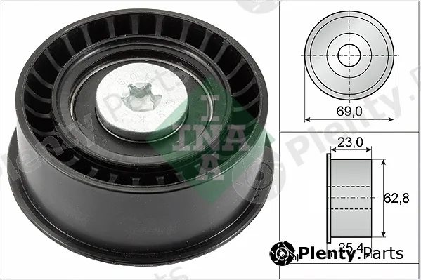 Wilmink Group WG1097468 — Deflection/Guide Pulley, timing belt