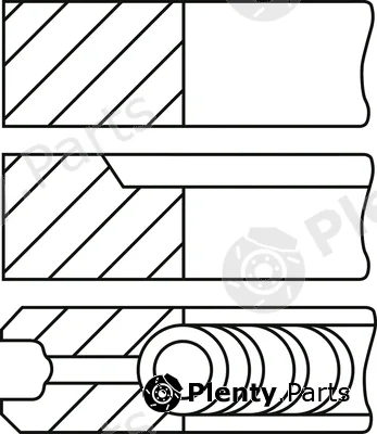 Wilmink Group WG1096622 — Piston Ring Kit