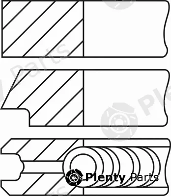Wilmink Group WG2191580 — Piston Ring Kit
