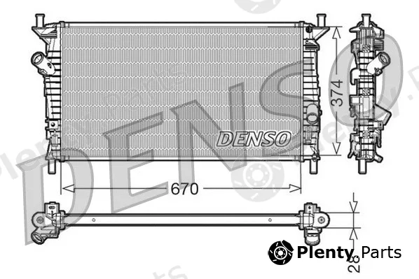 Wilmink Group WG1919087 — Radiator, engine cooling