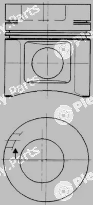 Wilmink Group WG1022395 — Piston