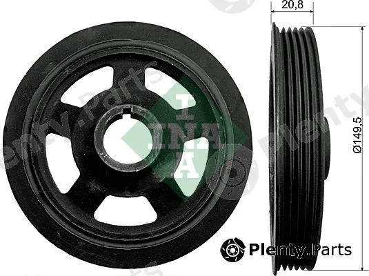 Wilmink Group WG1254407 — Belt Pulley, crankshaft