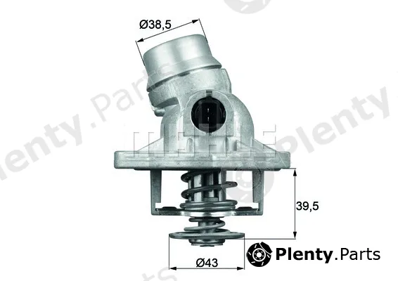 Wilmink Group WG1262820 — Thermostat, coolant