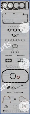 Wilmink Group WG1164022 — Full Gasket Kit, engine