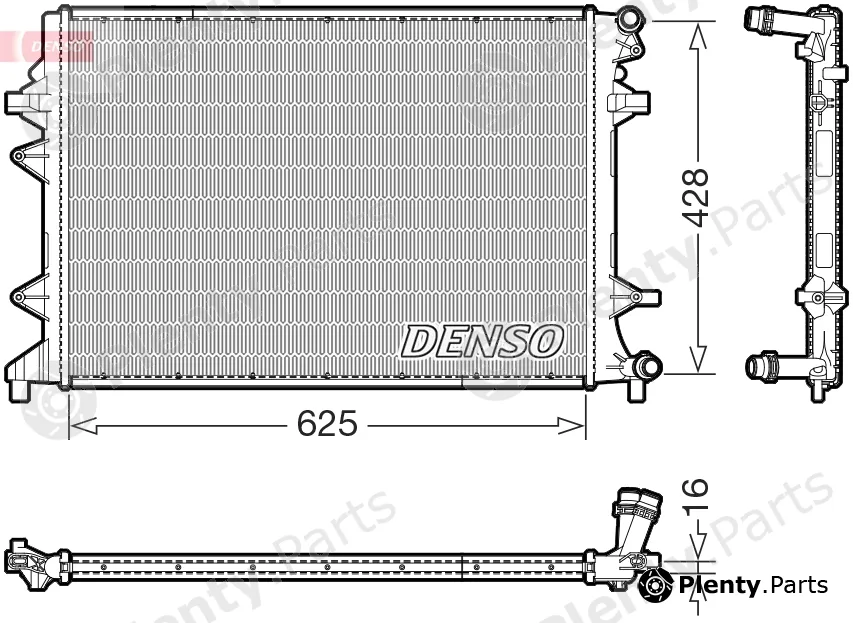 Wilmink Group WG2339236 — Radiator, engine cooling