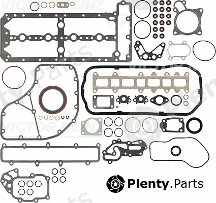 Wilmink Group WG1239125 — Full Gasket Kit, engine