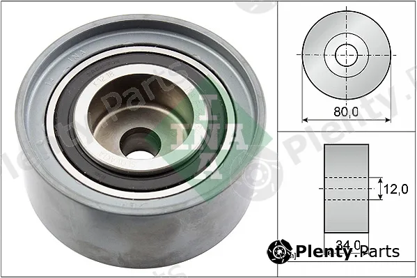Wilmink Group WG1253043 — Deflection/Guide Pulley, timing belt