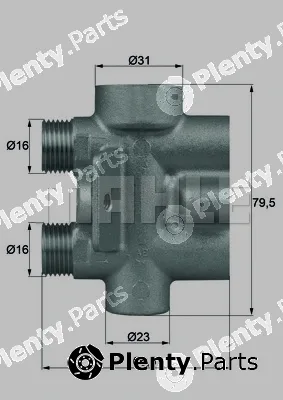 Wilmink Group WG1261876 — Thermostat, oil cooling