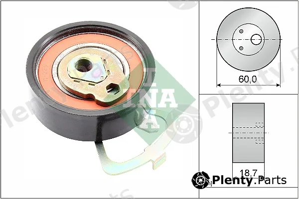 Wilmink Group WG1252296 — Tensioner Pulley, timing belt