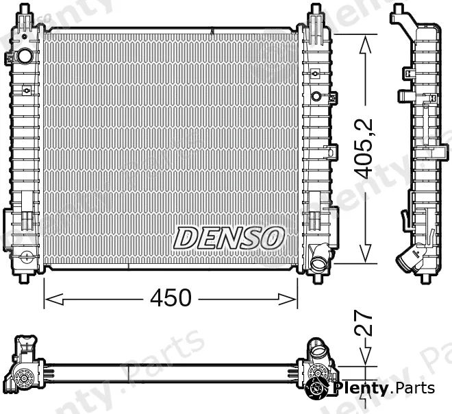 Wilmink Group WG2270680 — Radiator, engine cooling
