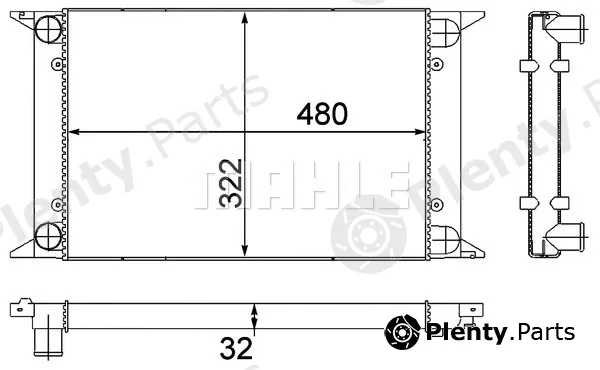 Wilmink Group WG2183584 — Radiator, engine cooling