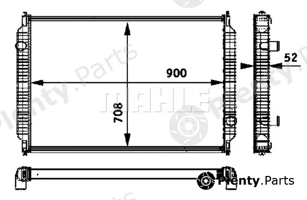 Wilmink Group WG2183935 — Radiator, engine cooling