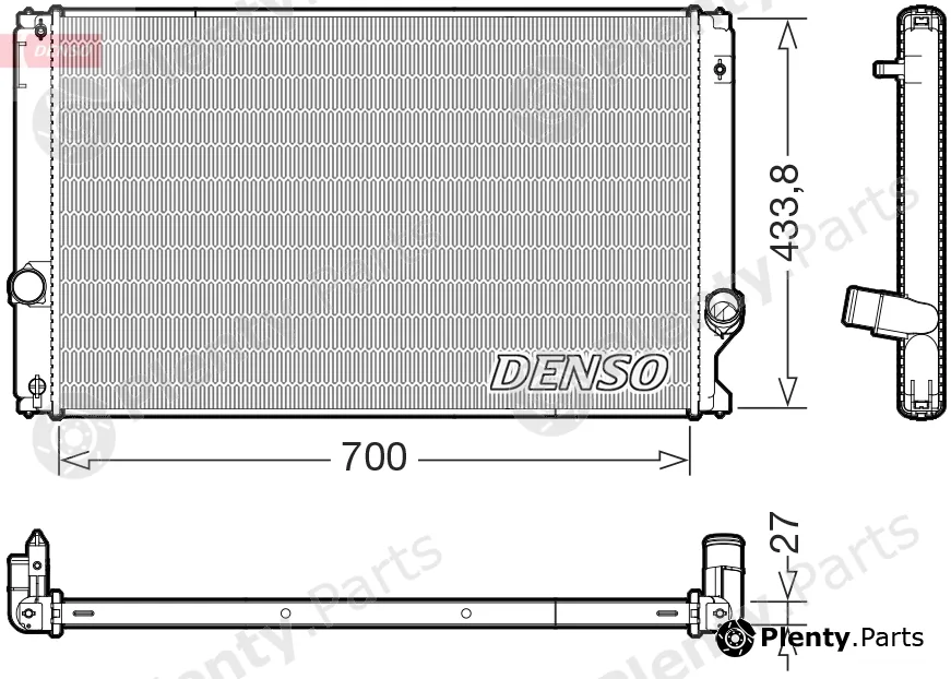 Wilmink Group WG2339282 — Radiator, engine cooling