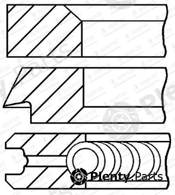 Wilmink Group WG2294332 — Piston Ring Kit