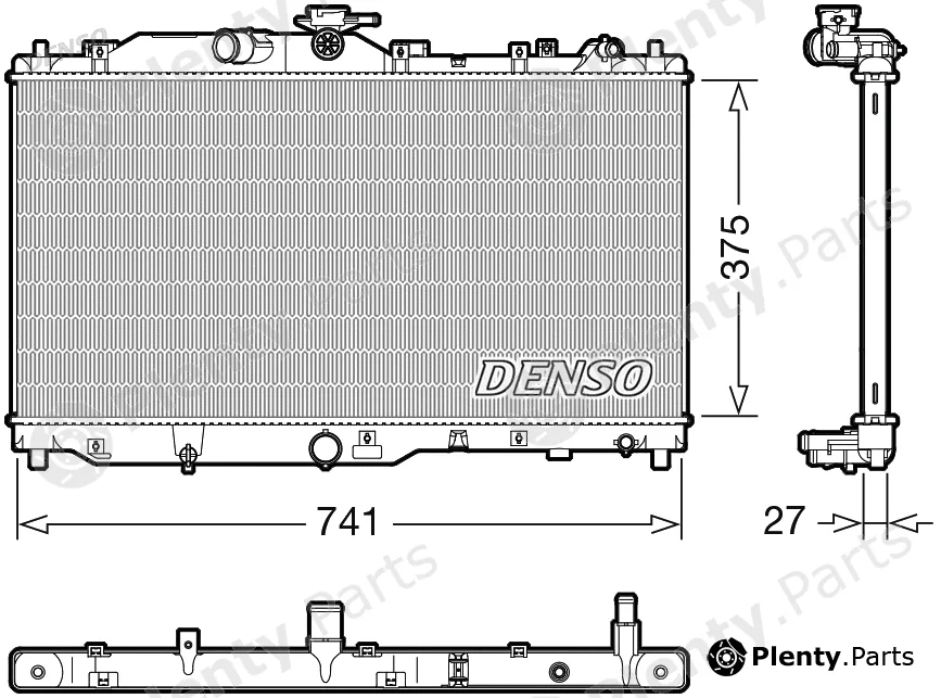 Wilmink Group WG2270670 — Radiator, engine cooling