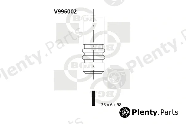 Wilmink Group WG1491658 — Intake Valve