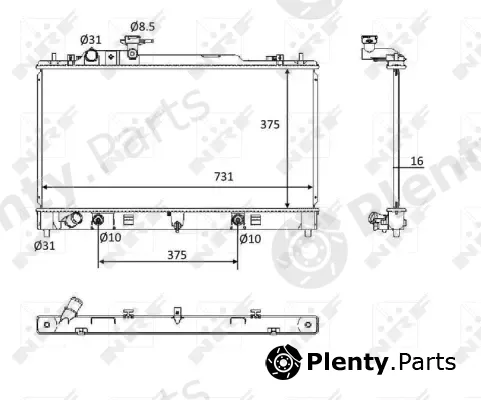 Wilmink Group WG1723470 — Radiator, engine cooling